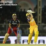 UP Warriorz vs Royal Challengers Cricket Match Scorecard