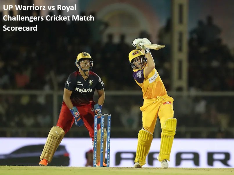 UP Warriorz vs Royal Challengers Cricket Match Scorecard